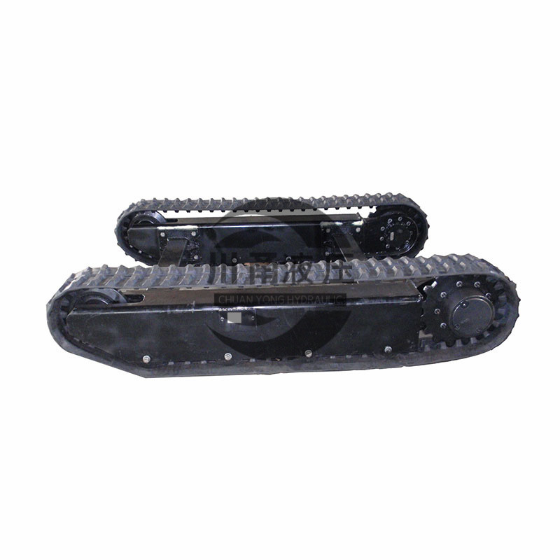 Rubber track chassis